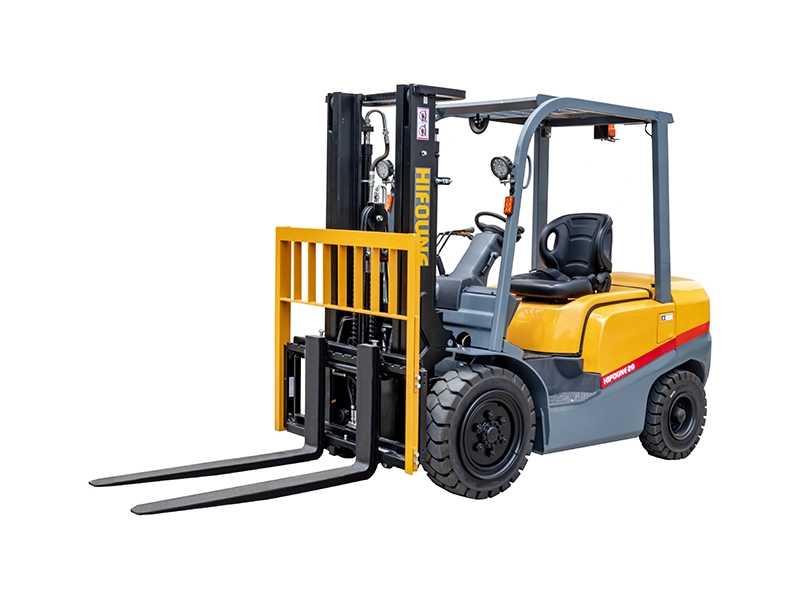 2 ton capacity diesel forklift lifting truck for warehouse