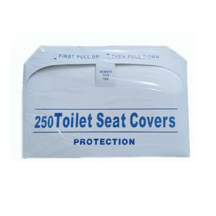 Half fold Disposable Flushable Toilet Seat Cover