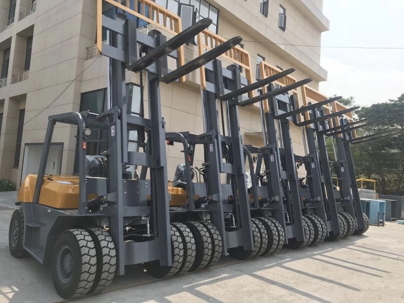 12 ton Big Industrial Forklift with Side Shift