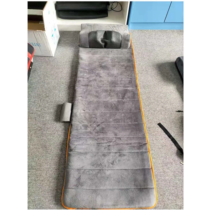 Vibration massage mattress with kneading pillow