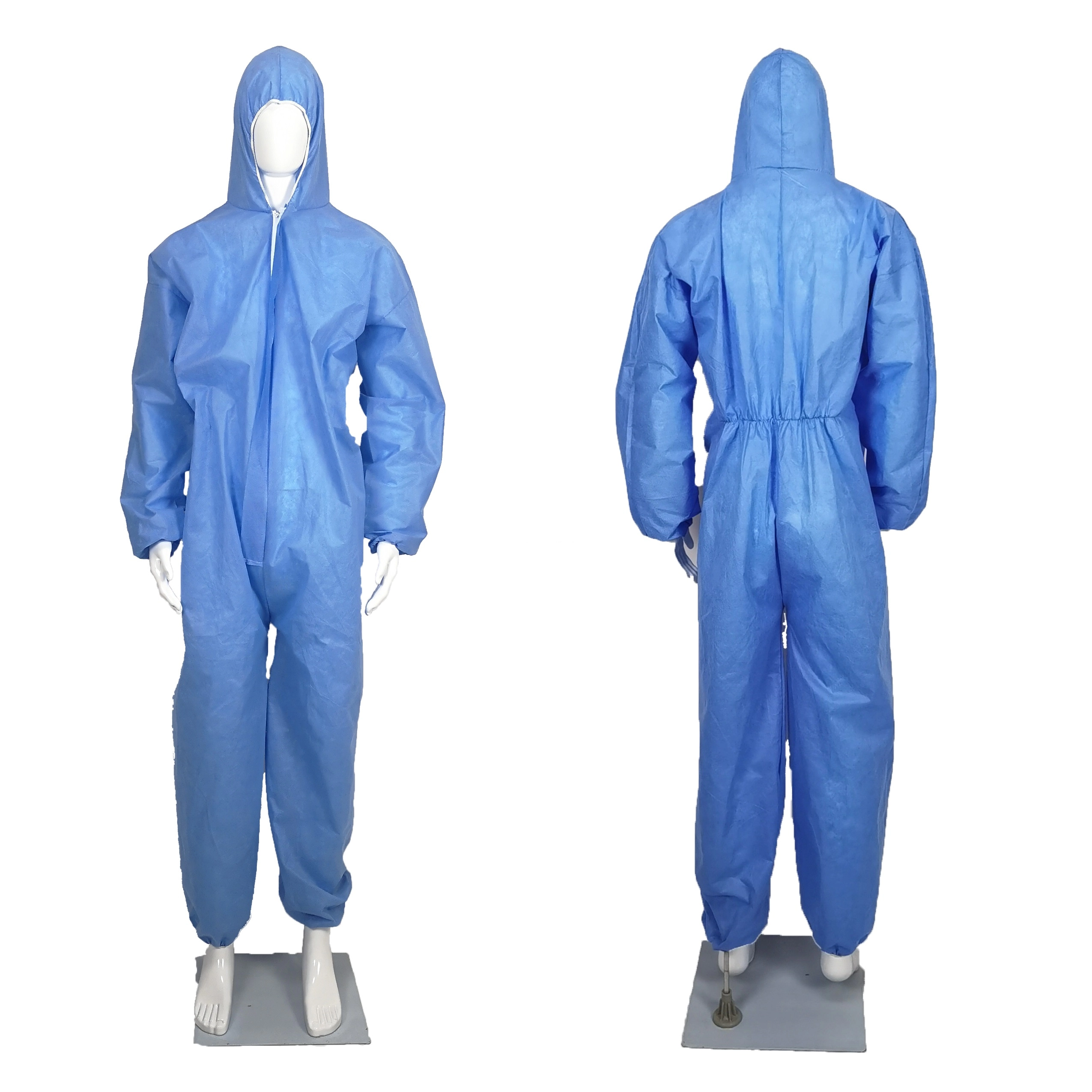 PP Non woven Protective Coverall Suit