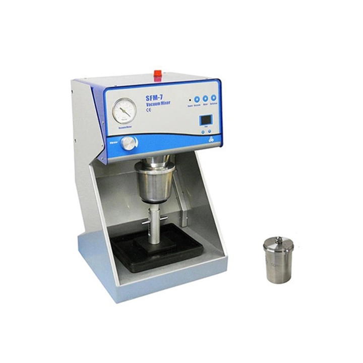 Small Lab Electrode Vacuum Slurry Mixer Mixing Machine with Containers
