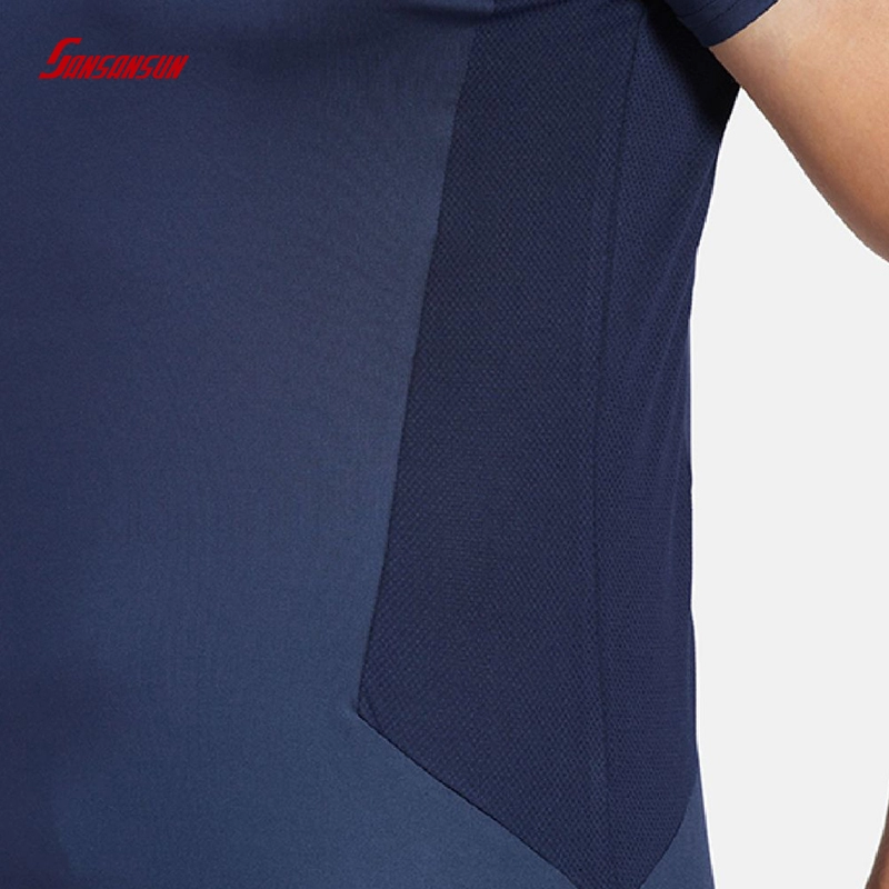 Men Gym Wear Quick Dry Sports Shorts Sleeves Shirts