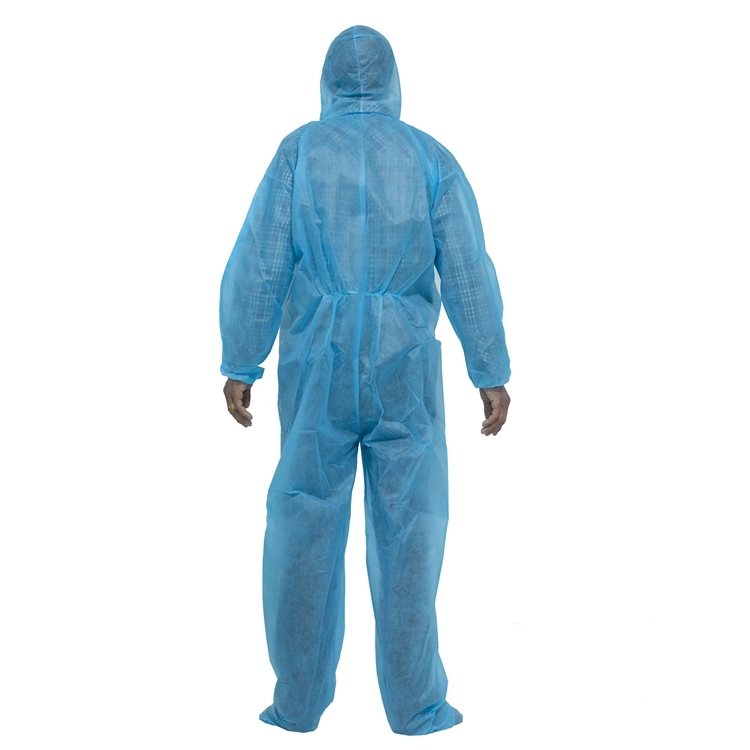 PP Non woven Protective Coverall Suit