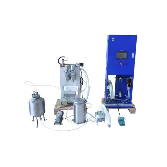 High Measurement Accuracy Threaded Cylindrical Supercapacitor Vacuum Electrolyte Filling Machine