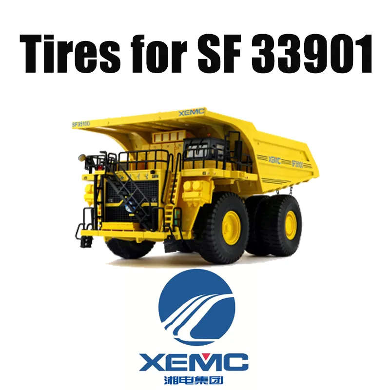 XEMC SF33901 Haul Trucks Equipped with 50/80R57 OFF-THE-ROAD MINING TIRES