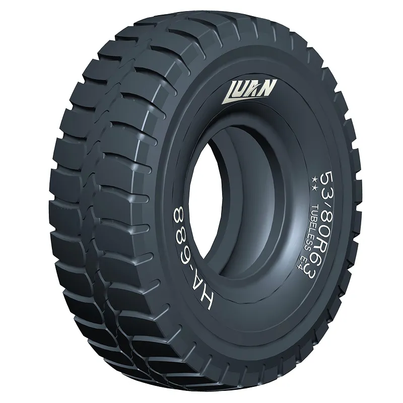 Excellent Traction and Cut Resistance HA688 Pattern 53/80R63 Dump Truck OTR Tyres