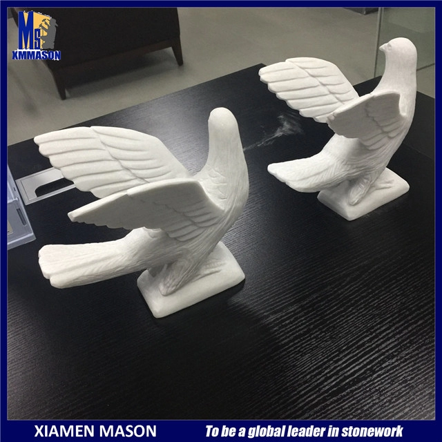 White Marble Carving Birds