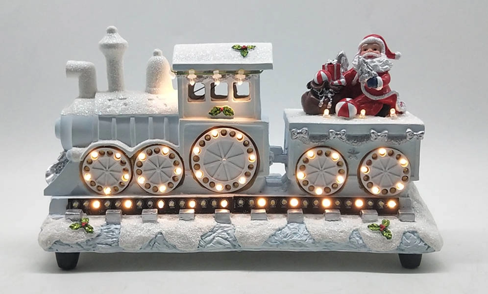 LED Santa's Express With Warm White Running Lights