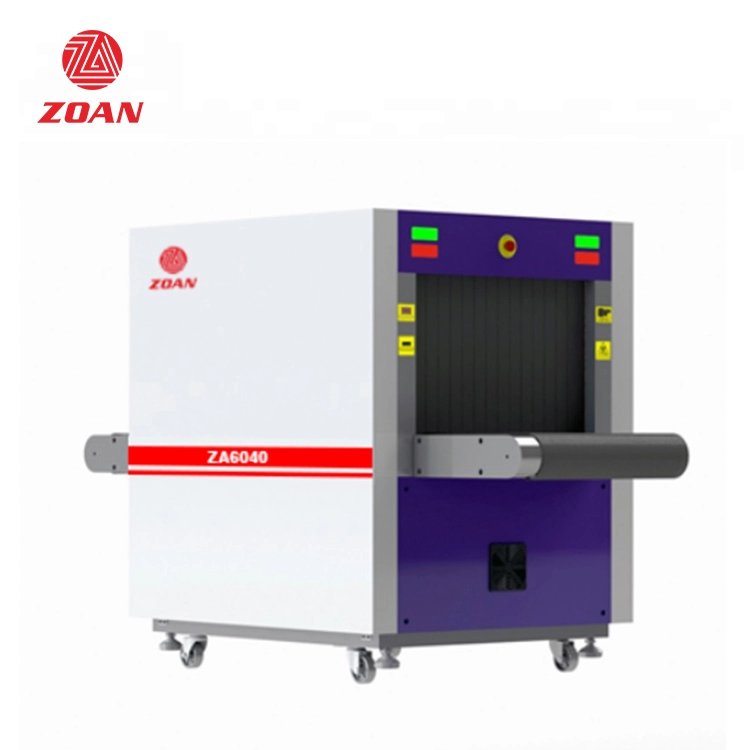 Multi Energy x-Ray Baggage Inspection System Scanner Machine ZA6040