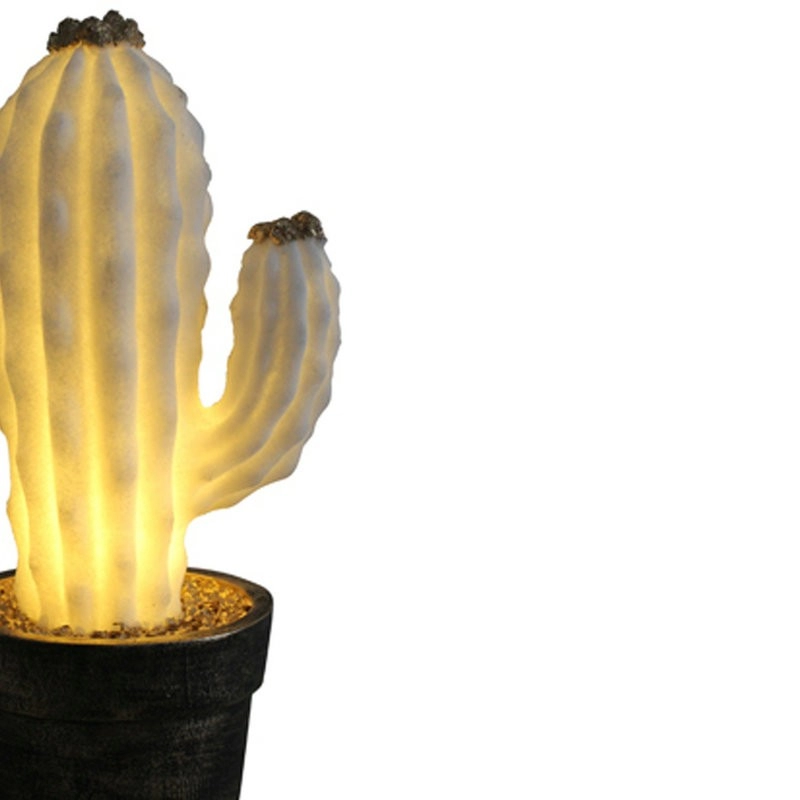 Sandstone LED Cactus Lights For Outdoor Use