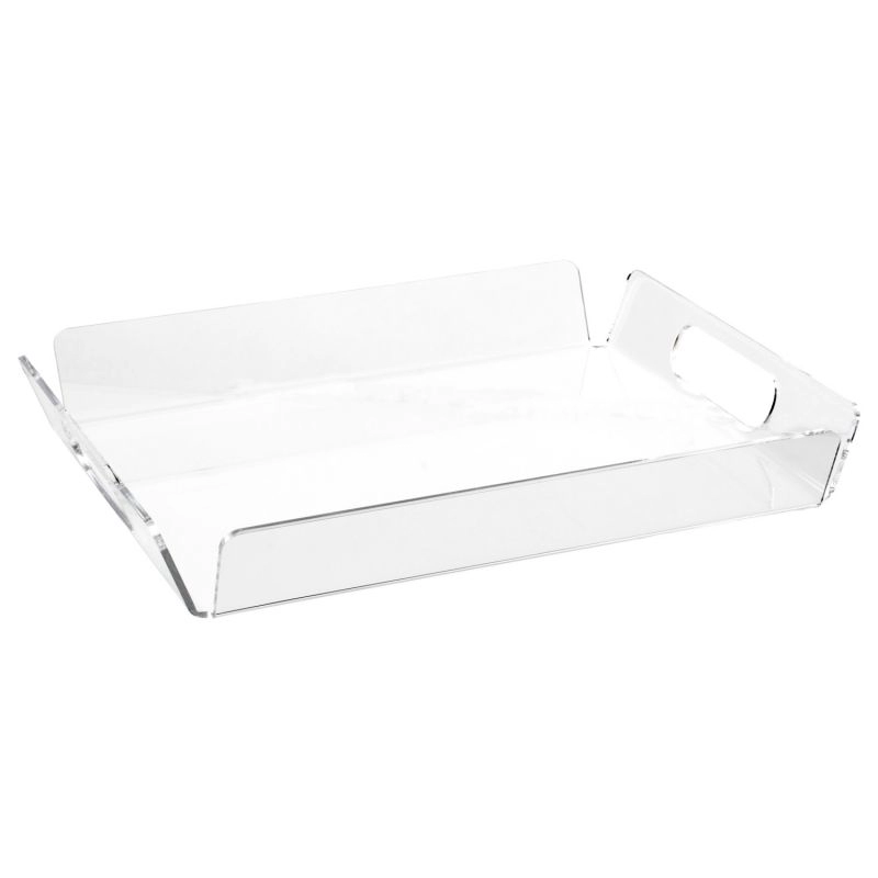 Large Clear Acrylic Serving Tray