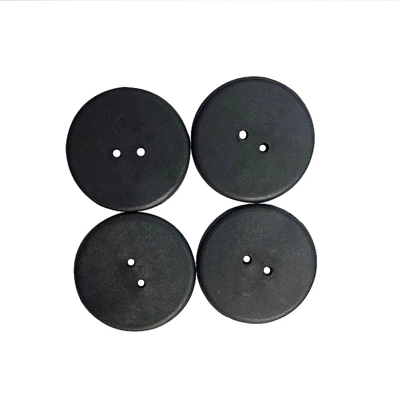 High Temperature resistance 125KHz 13.56MHZ ISO15693 Laundry RFID Button Tag