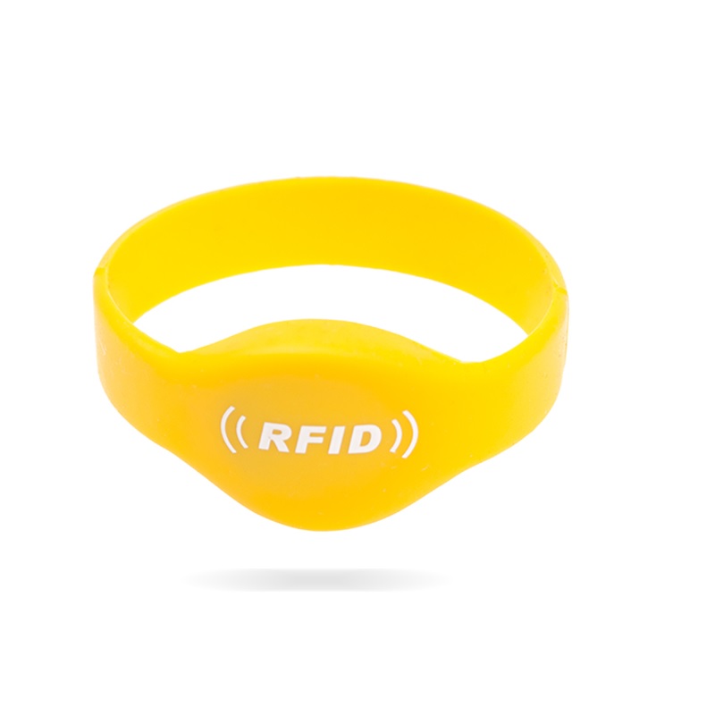125KHz RFID T5577 Read and Write Durable Silicone Wristband