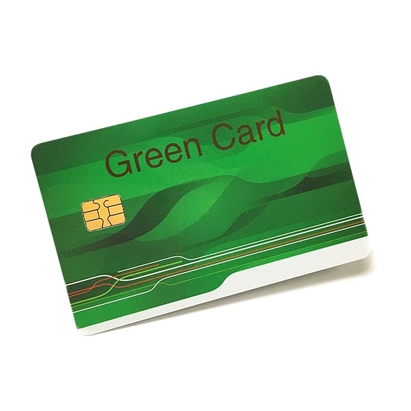 China Contact IC PVC Smart Cards with SLE 5542 5528 chip