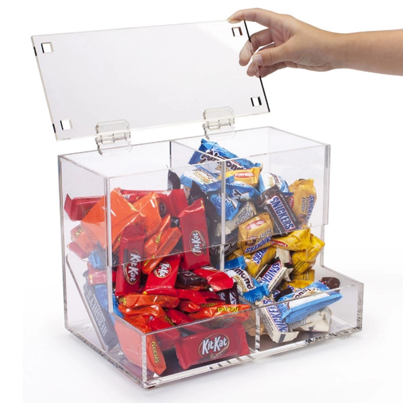 Transparent Acrylic Candy Box With Lid
