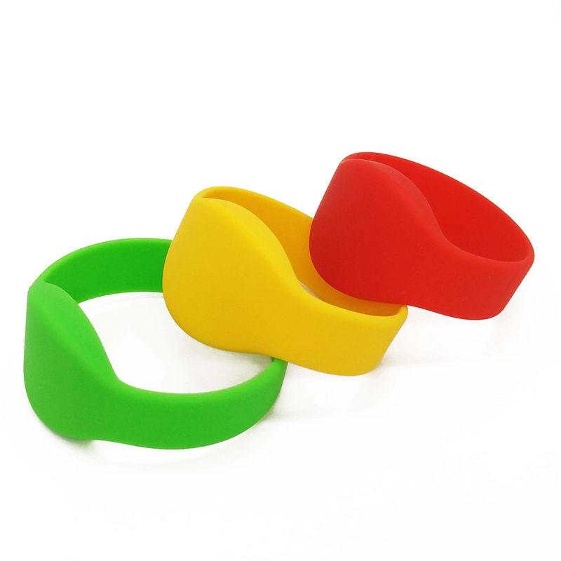 125KHz RFID T5577 Read and Write Durable Silicone Wristband