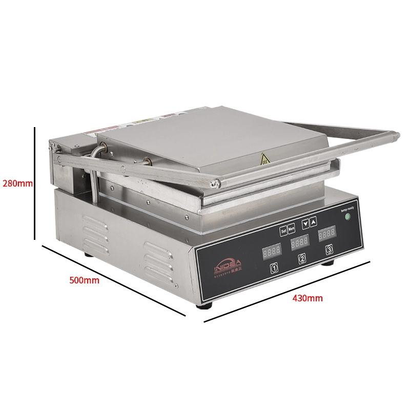 computer control commercial double-sided griddle
