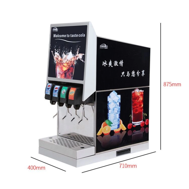 4 flavors Commercial soda drink dispenser