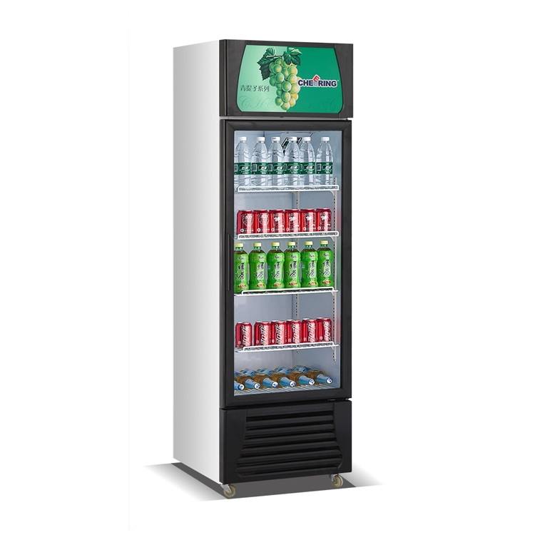 Commercial Refrigerator Glass Door Beverage Display Cooler