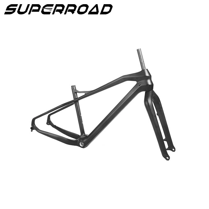 Upper Superroad Fat Bike Frame 700c 26er Bike Carbon Fiber Fat Tire Bicycle Frames