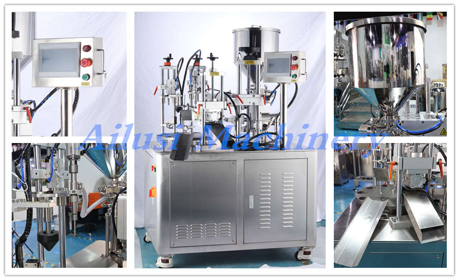 Details of Soft Tube Filling and Sealing Machine