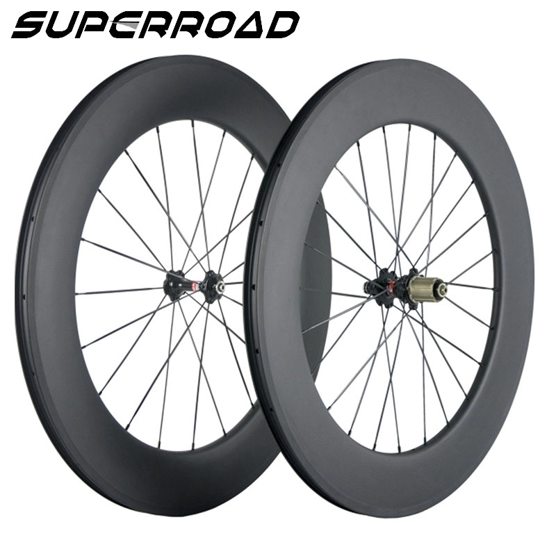 Carbon Fiber Road Wheels 700C Clincher Wheels