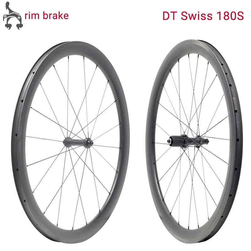 LightCarbon high end pro racing DT180S carbon road wheels with DT Swiss 180S hubs