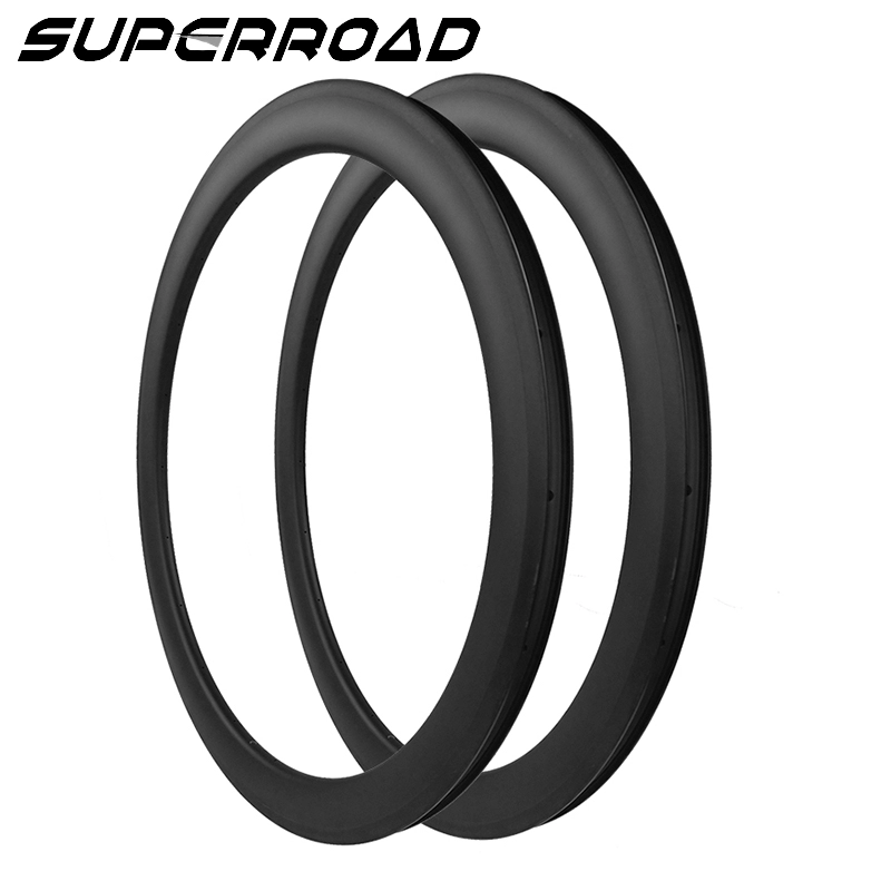 Carbon Light Weight Tubeless Bicycle Road Rims