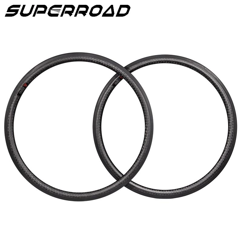 30mm 700C Carbon Wide Bicycle Road Bike Rims Clincher