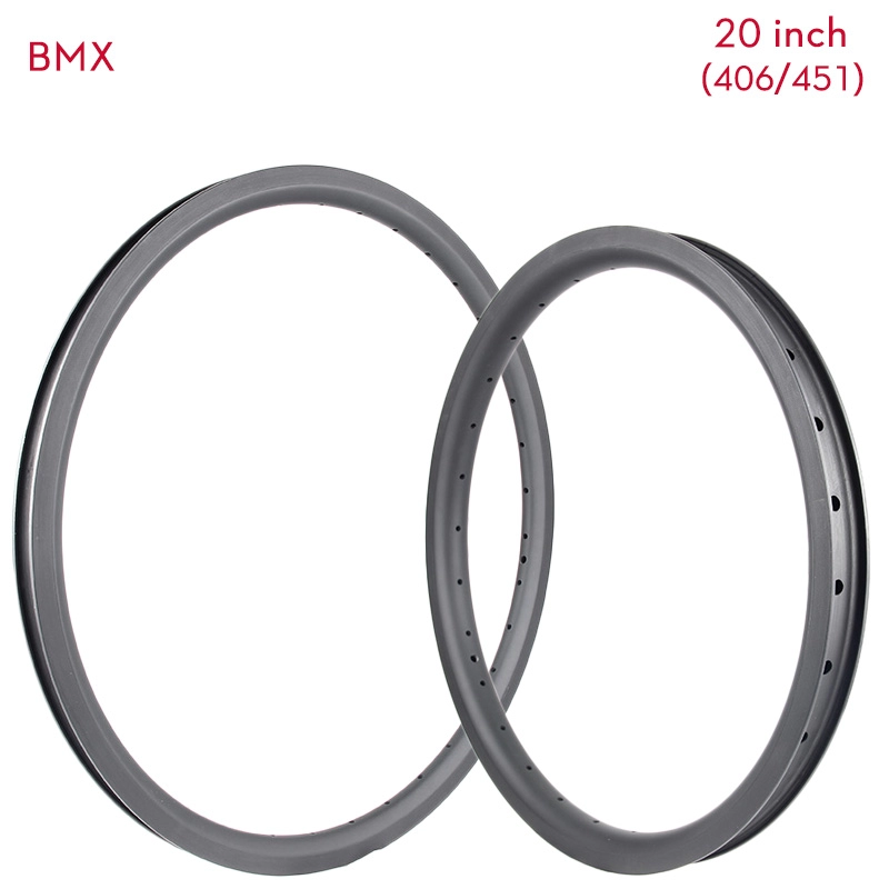 20 inch Carbon BMX Rims (406mm/451mm) Pro BMX Bike Rim