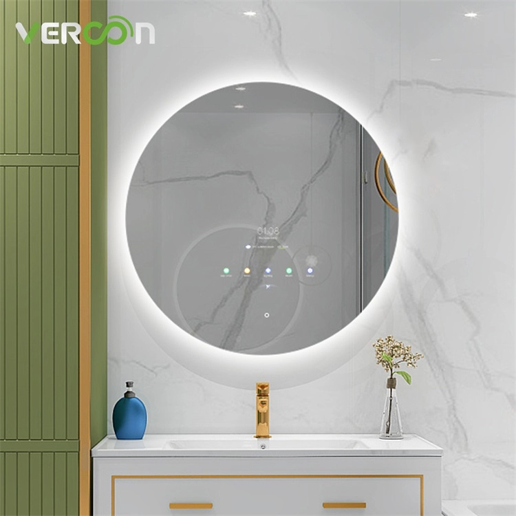 Backlit LED Lighted Illuminated Feature Touch Sensor Smart Mirror