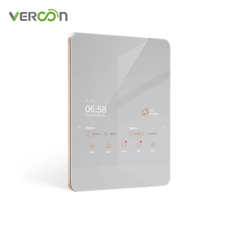 Vercon 10.1inch Smart Home Security Mirror with Monitor