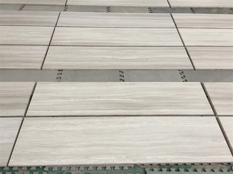 White Wooden Marble Grey Veined Marble
