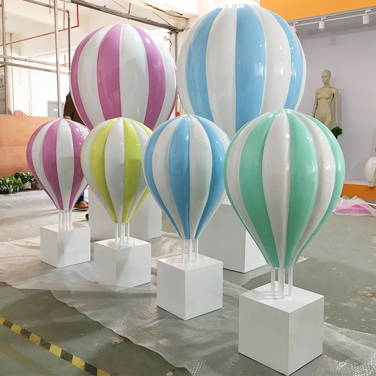 Hot air balloon shop window display props