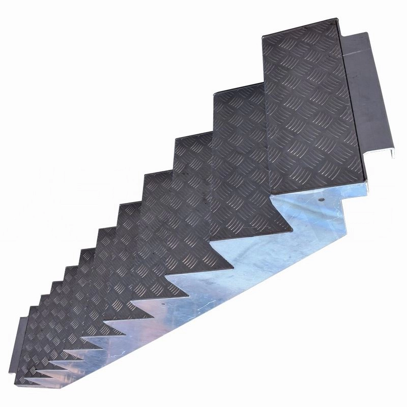 6061-T6 Aluminum Stretcher Stairs with Hooks for Modular Scaffolding System