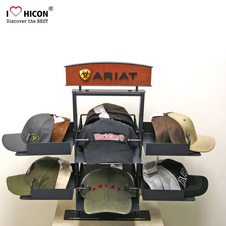 Creative Counter Top Baseball Hat Storage Display Stand with Antiskid Wire