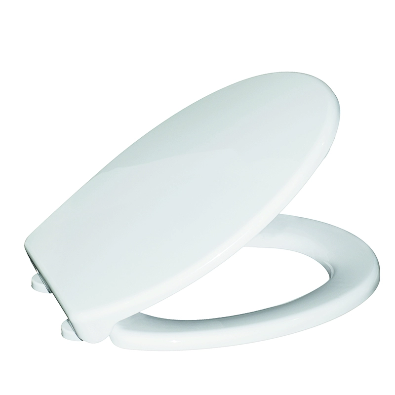 PP toilet seat cover with soft close and quick release for bathroom