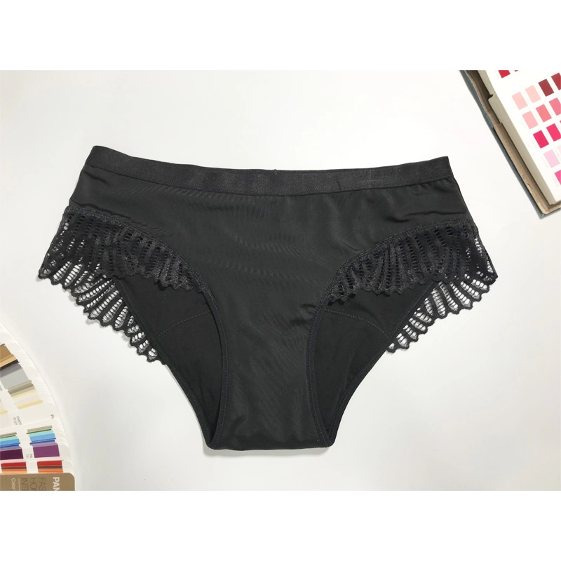 Mid-waist ladies period panties leak proof underwear