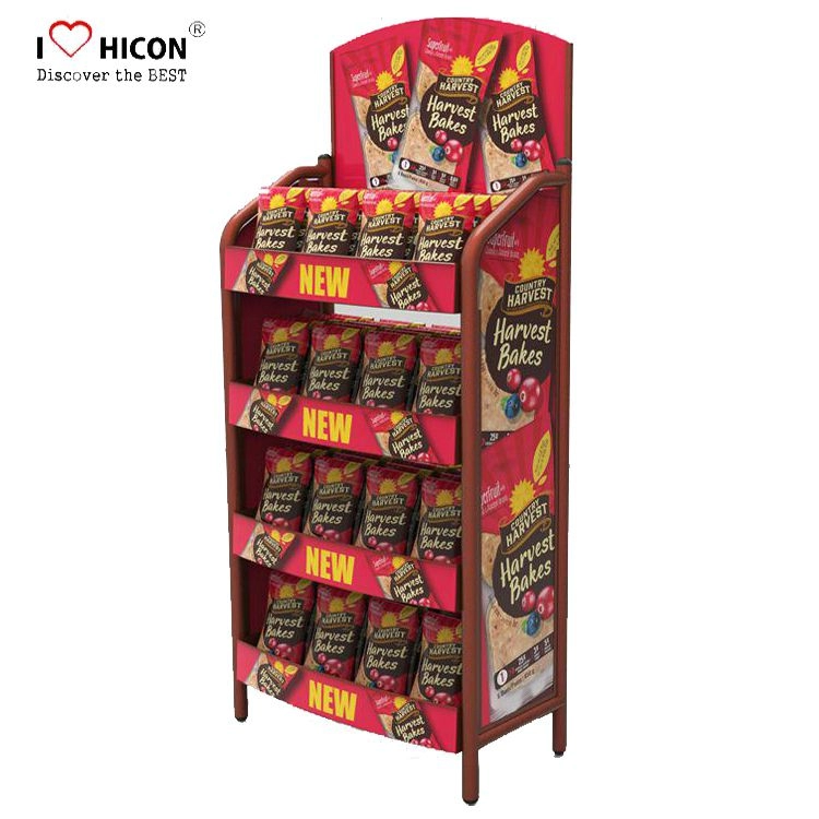 Customized Floor Delicious Artificial Food Display Stands For Sale