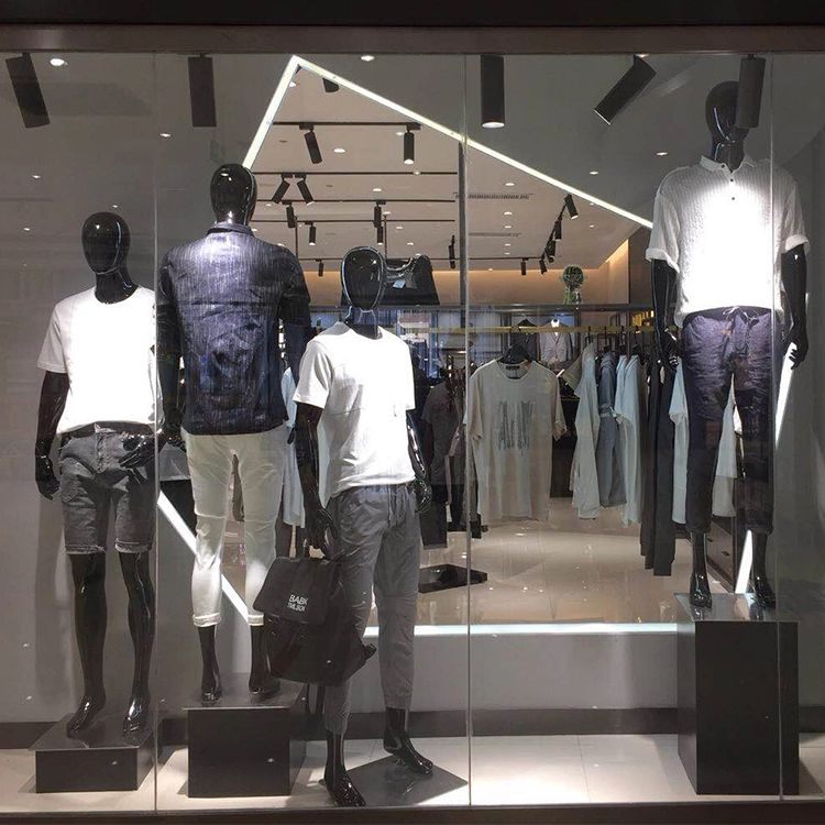 Brand men's wear window display male mannequin mannequin