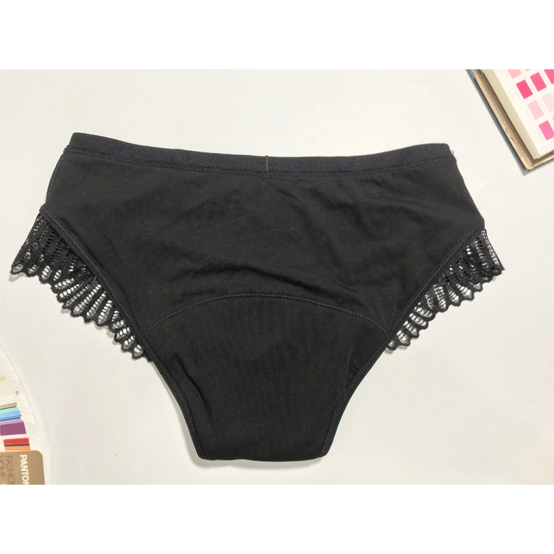 Mid-waist ladies period panties leak proof underwear