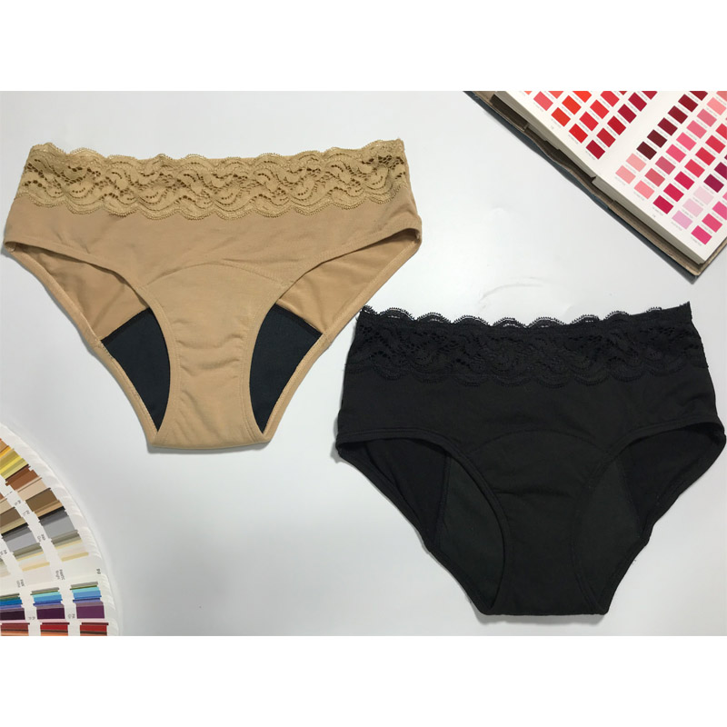 Cotton fabric period panties leak proof underwear
