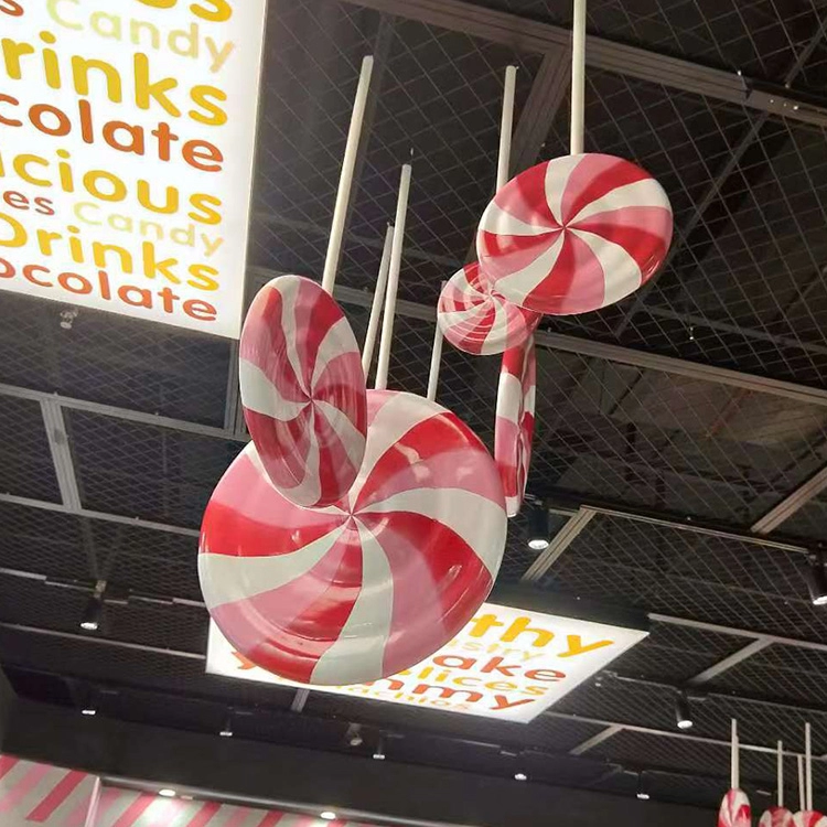 Custom large plastic lollipop decorations