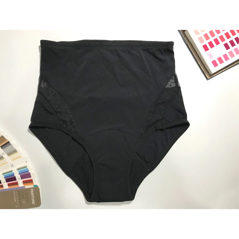 Super high waist leak proof underwear full cover panties