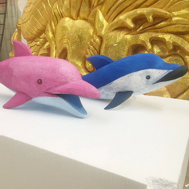 Summer Marine themed foam sculpture dolphin shell decoration props
