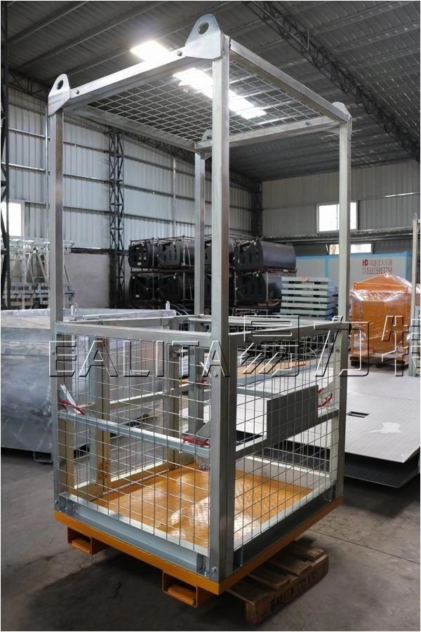 Galvanized Finished Cage with Mesh Roof M-WP-NCR