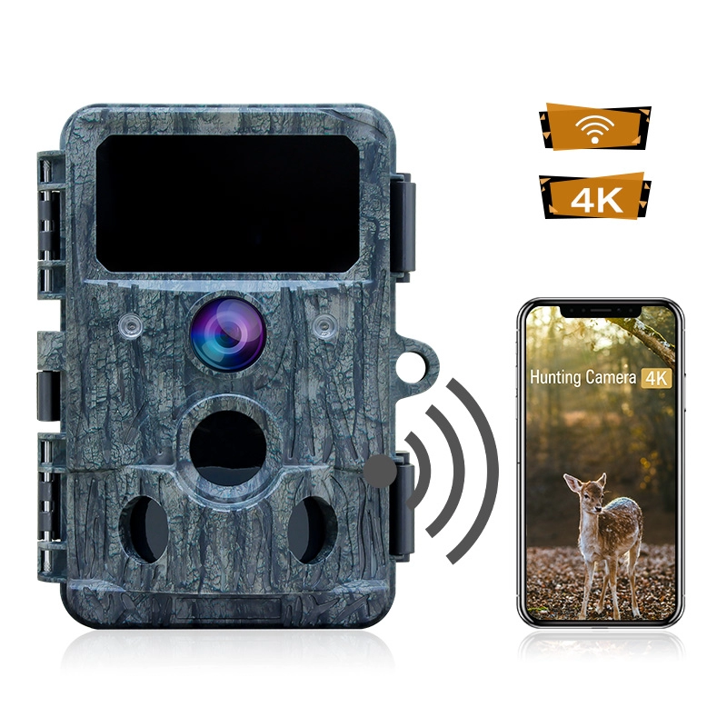4K Native Wifi Trail Camera No Glow IR Led for Night Vision
