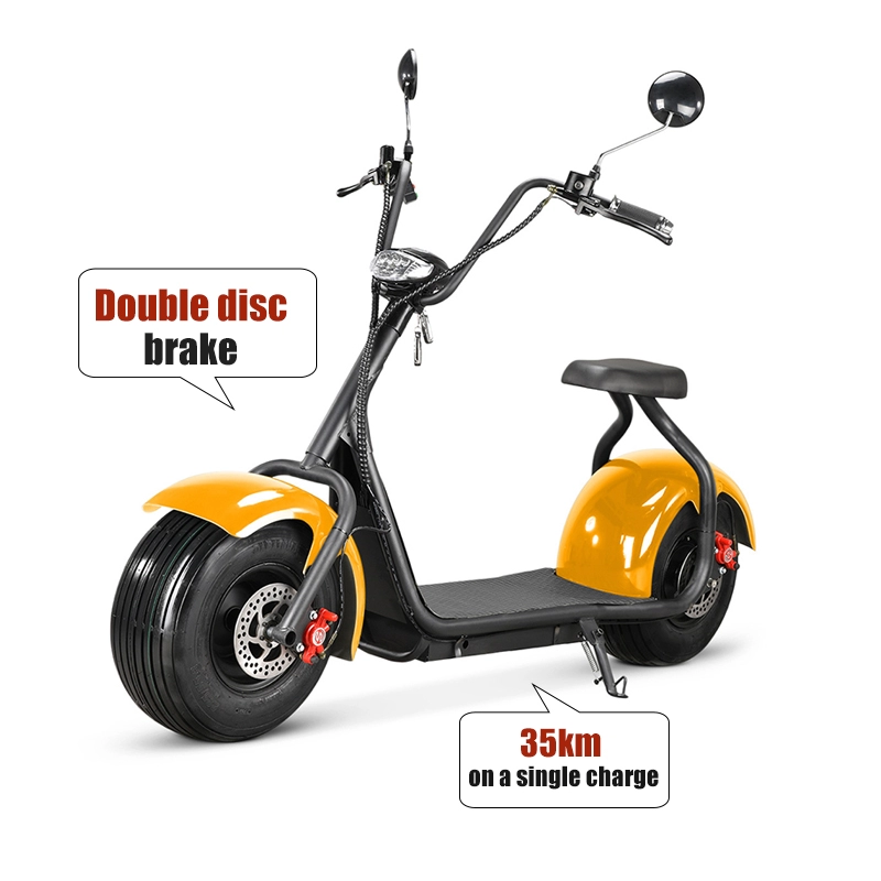 Single Seat Two Wheels Powerful 2000w 60kmh Electric Motorcycle Scooters for Adults