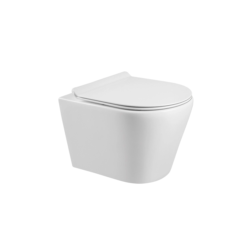 Modern White Ceramic Wall Mounted Toilet